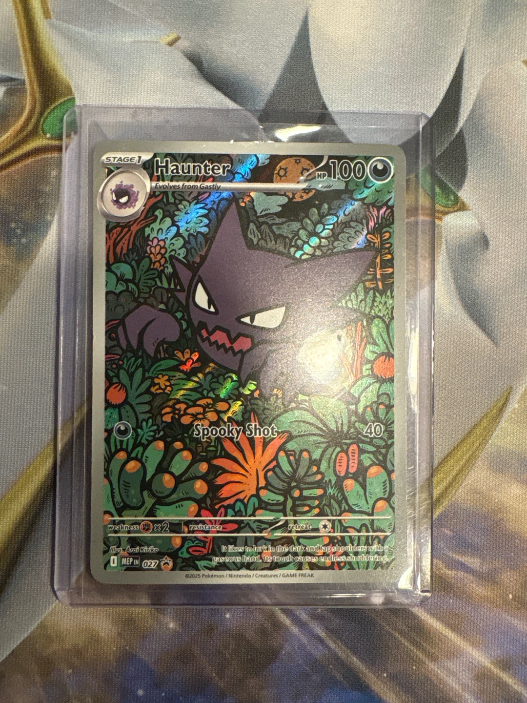 Haunter promo from Mega Evolution Pokémon Card