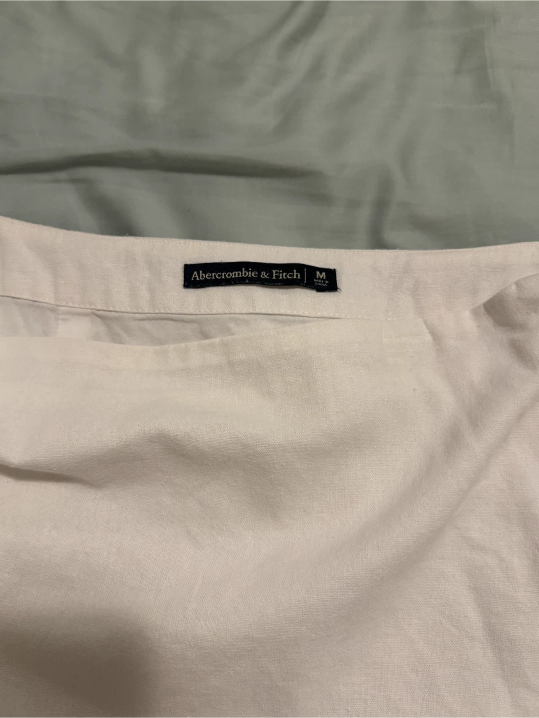 Abercrombie & Fitch White Linen Skirt - M - photo 3