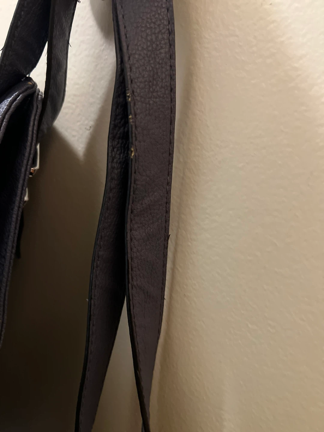 Blue Leather Hobo Shoulder Bag - photo 3