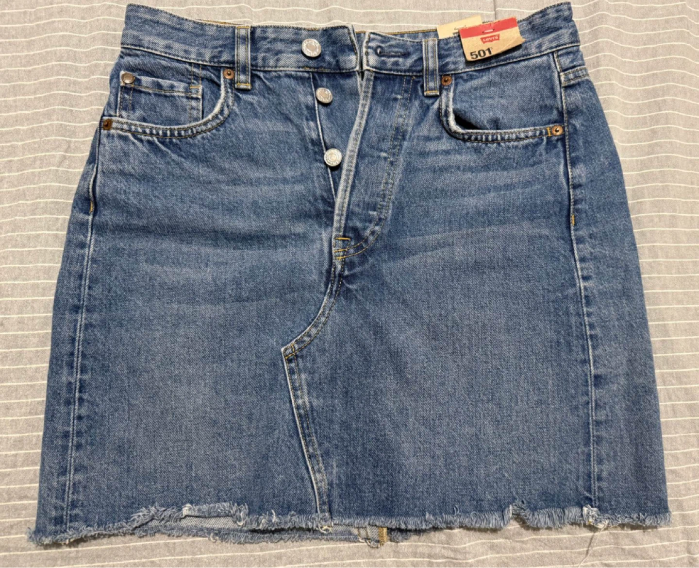 Levi's 501 Original Denim Skirt