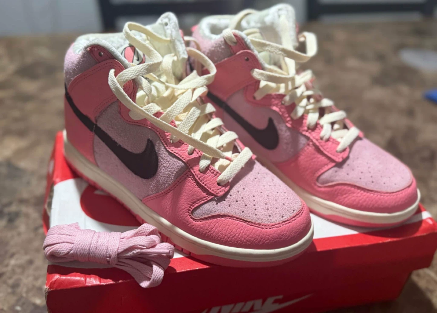 Nike Dunk High Pink Prime Women's Shoes US 7.5
