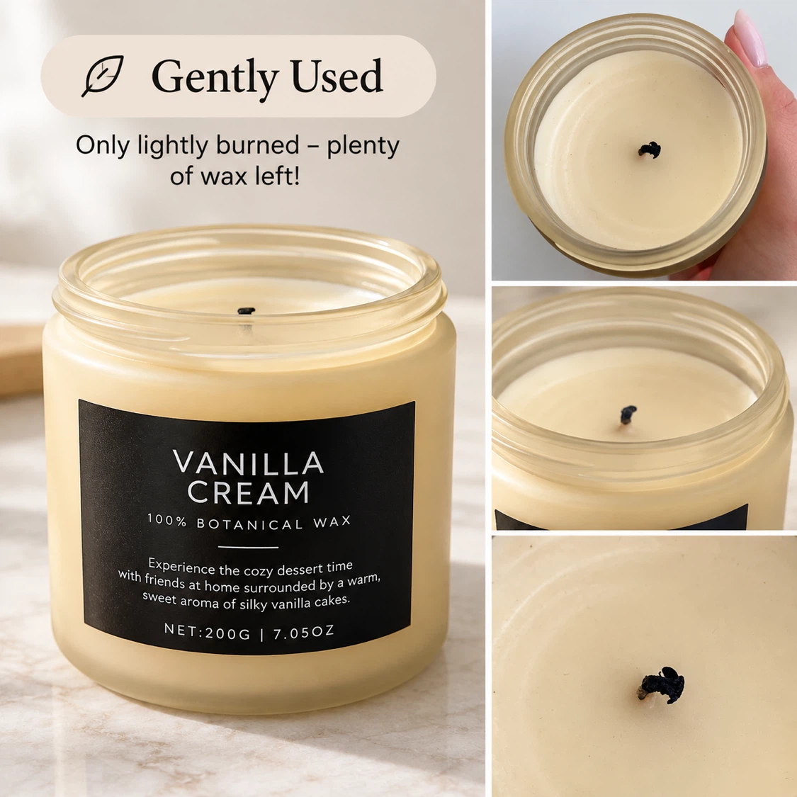 $20 off Non-Toxic Vanilla Cream Candle - photo 2