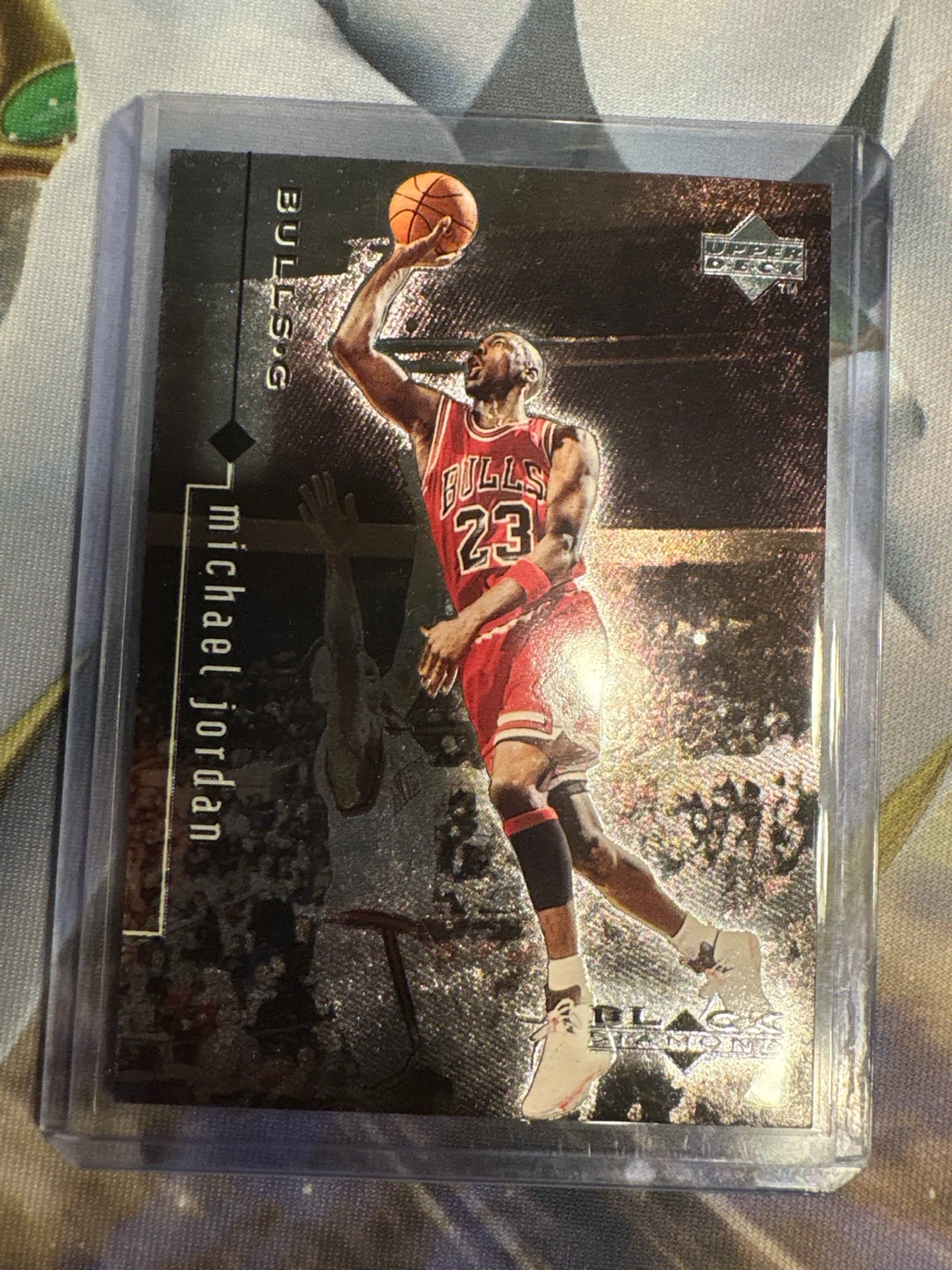 Michael Jordan Upper Deck Black Diamond Basketball Card