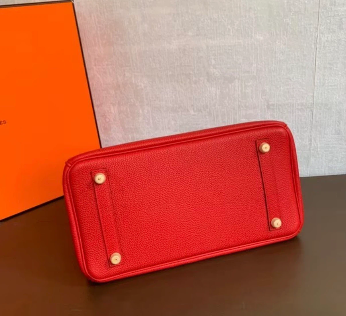 Hermes Birkin Handbag Red - photo 3