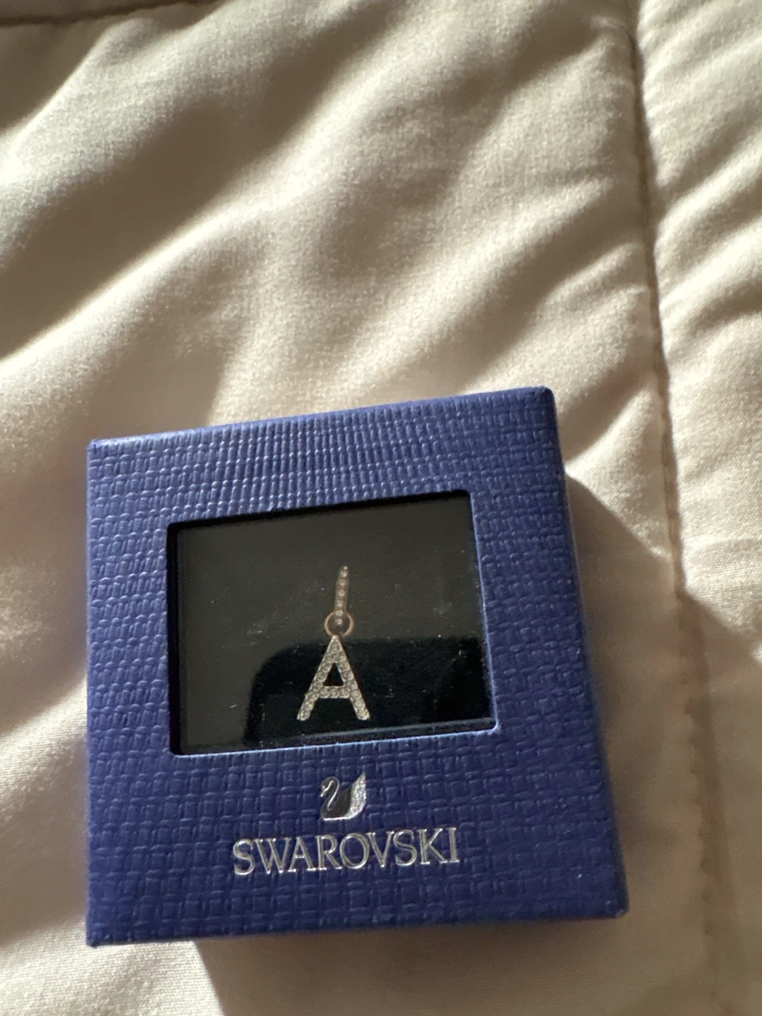 Swarovski Letter A Pendant