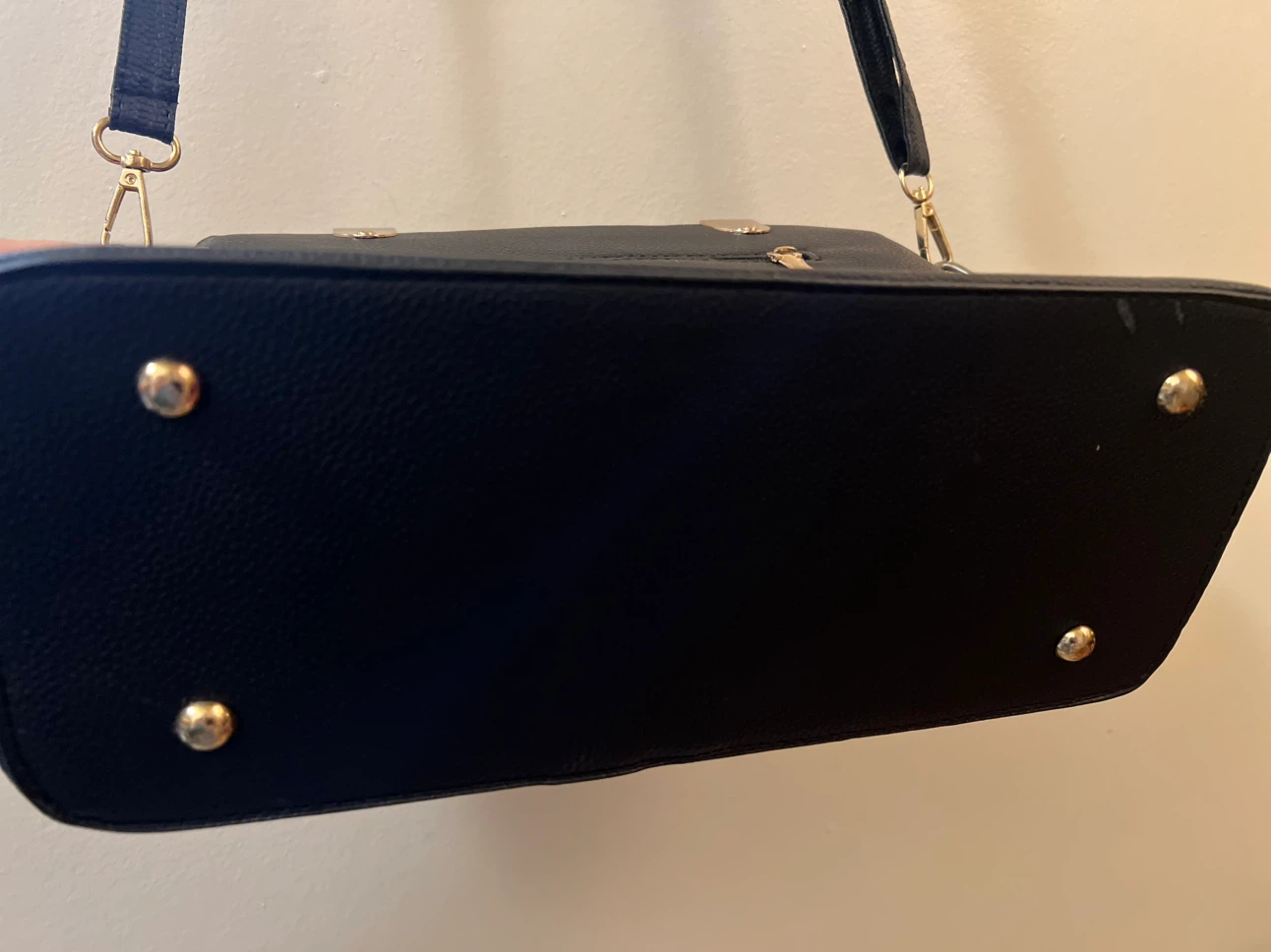 Two-Tone Black and White Shoulder Bag - photo 3