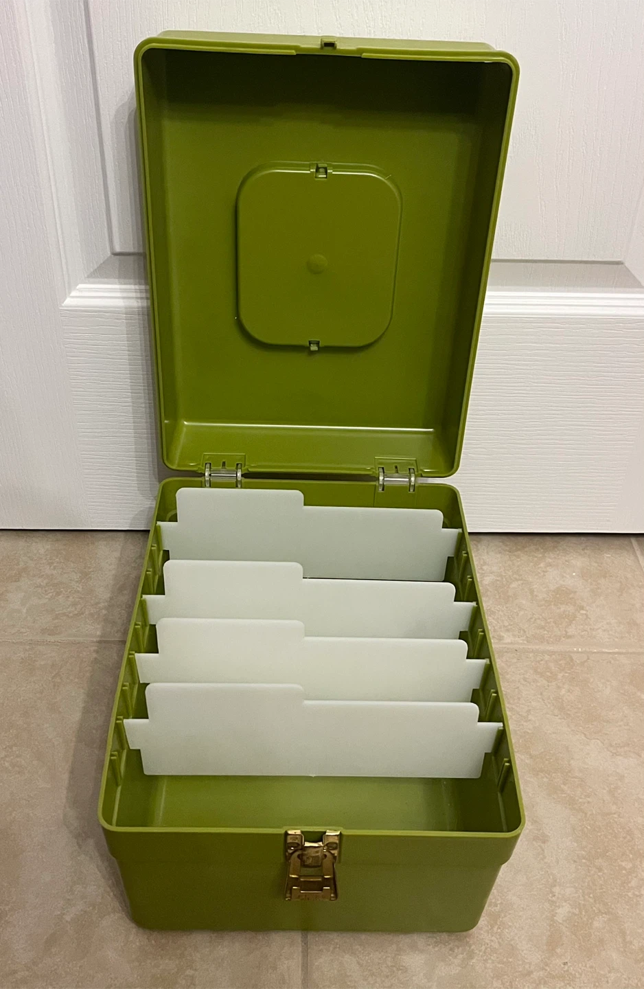Vintage Wil-hold Plastic Storage Case - photo 2