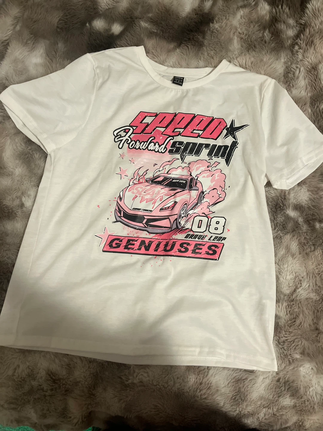 SHEIN Speed Sprint Graphic T-Shirt