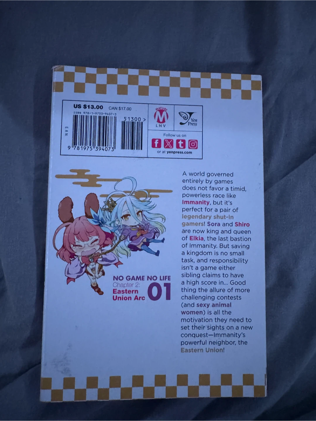No Game No Life: Chapter 2 — Eastern Union Arc - photo 2