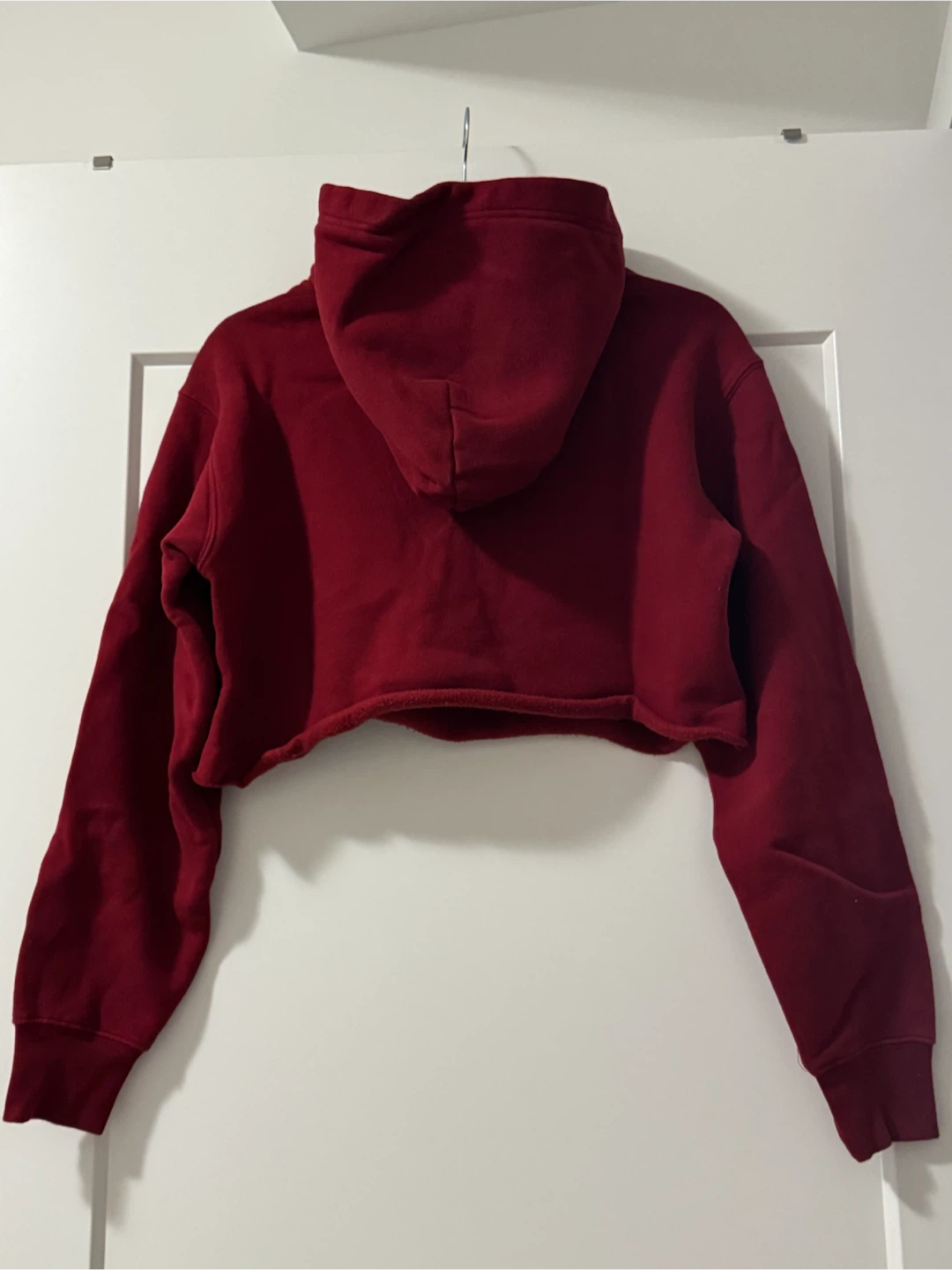 Tna Deep Red Crop Hoodie - S - photo 2