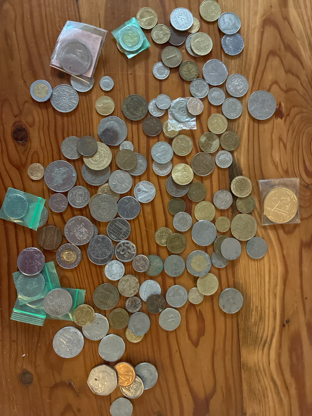 Large Collection of World Coins
