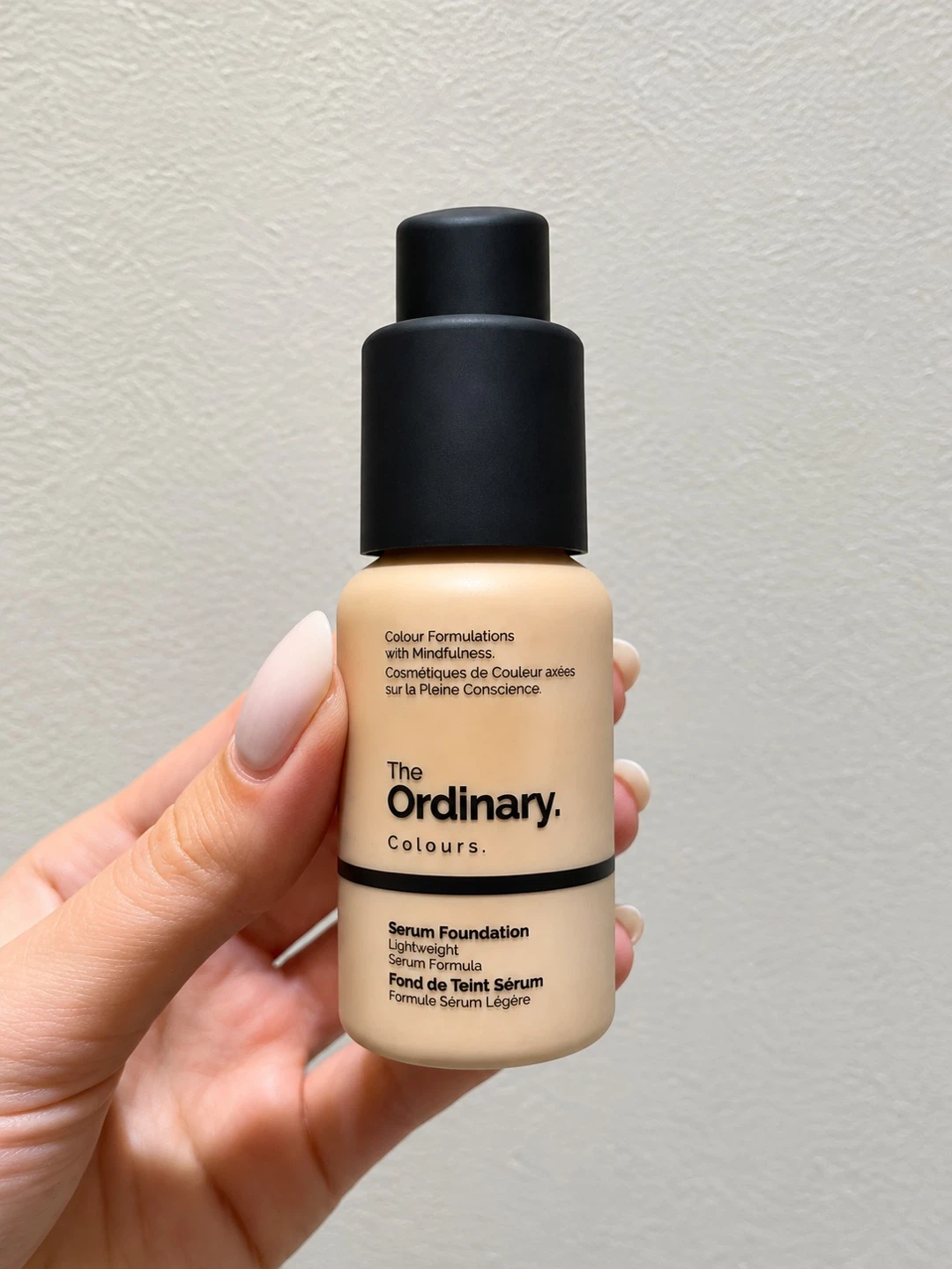 70% full The Ordinary Serum Foundation shade 1N
