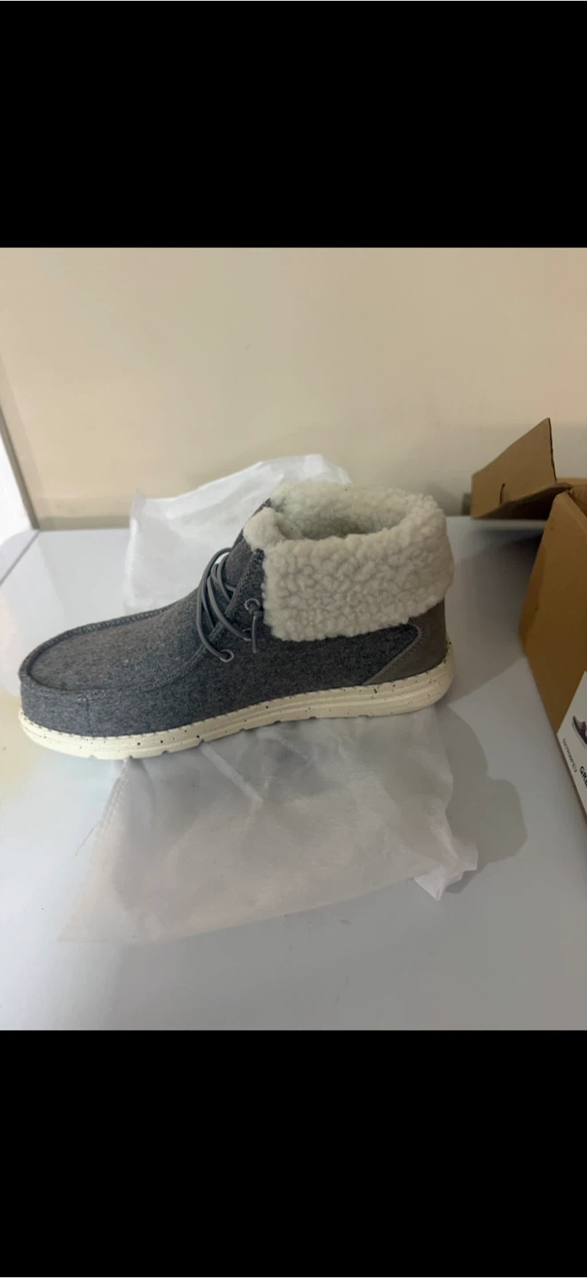 Bruno Marc Grey Casual Boots