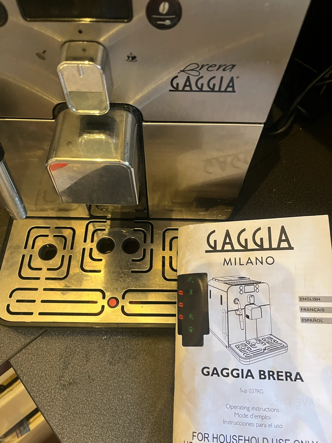 Gaggia Brera Super Automatic Espresso Machine – $190 - photo 4