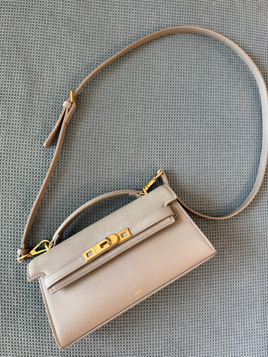 JW PEI Bag – Taupe with Gold Hardware