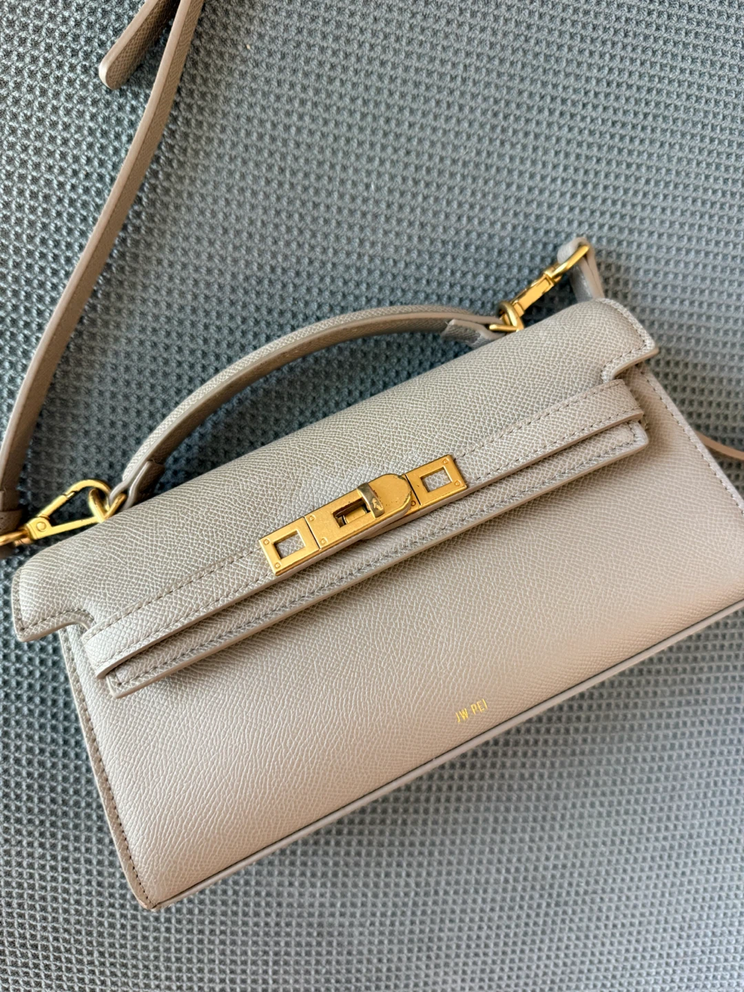 JW PEI Bag – Taupe with Gold Hardware - photo 2