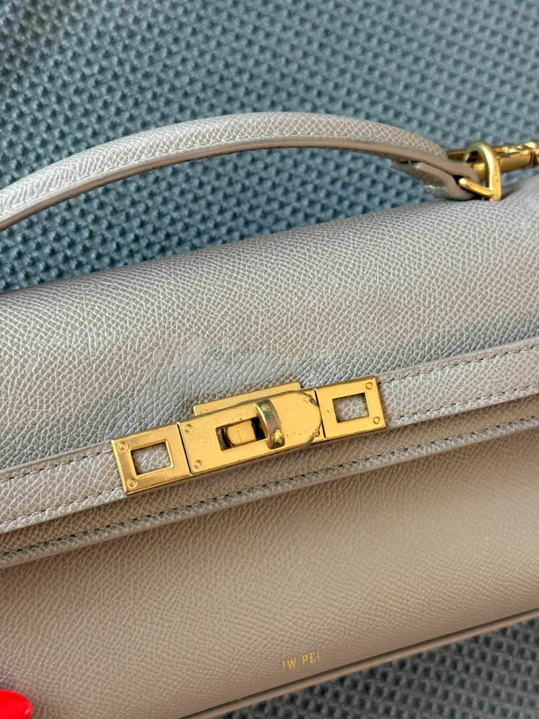 JW PEI Bag – Taupe with Gold Hardware - photo 5