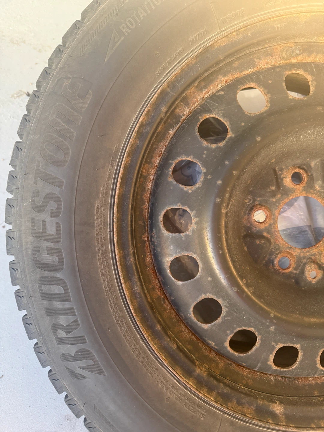 Bridgestone Blizzak WS90 Tires 225/65R17 Toyota rav4 - photo 4