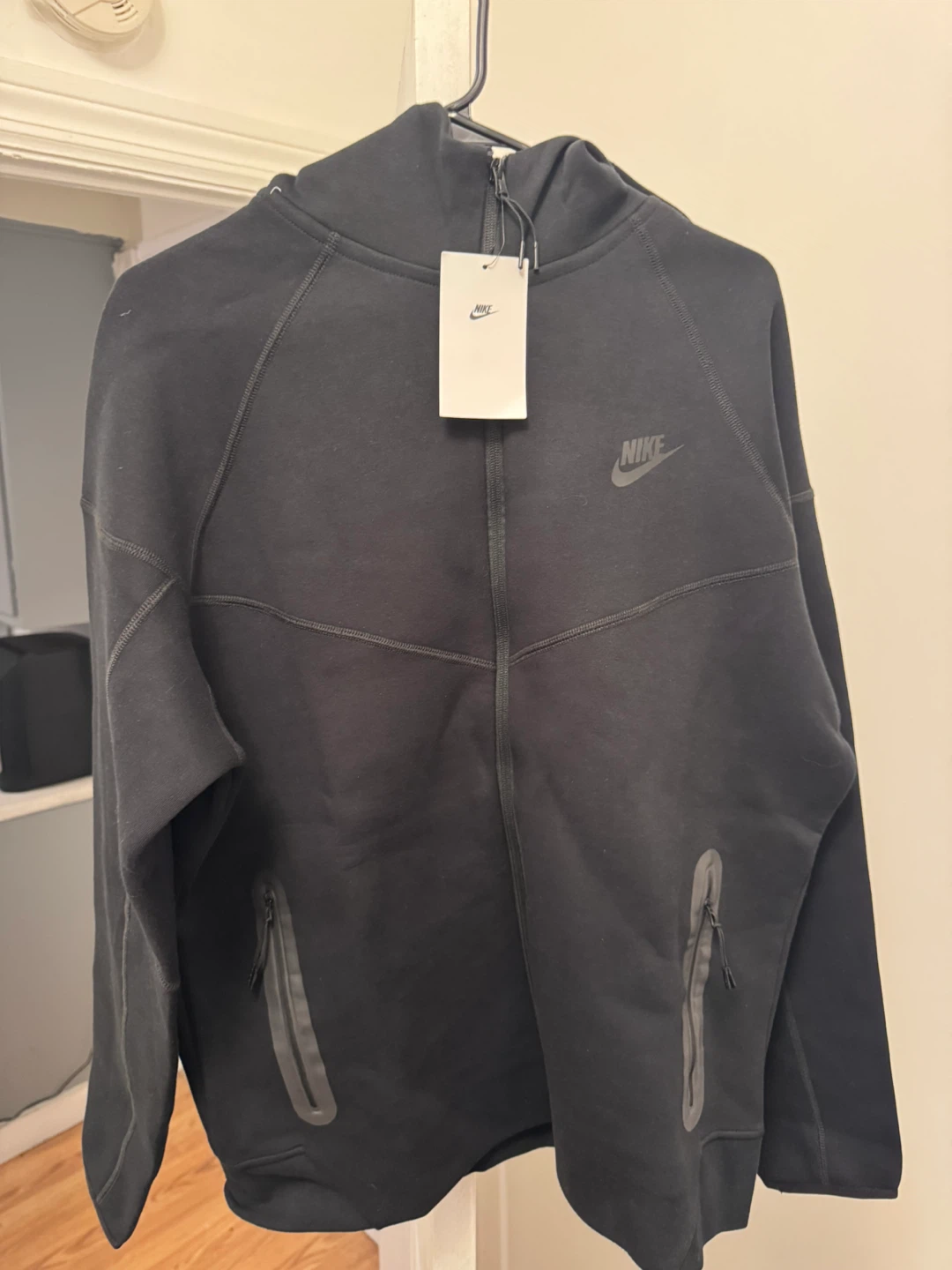 Nike Tech Fleece Full-Zip Hoodie Black XL