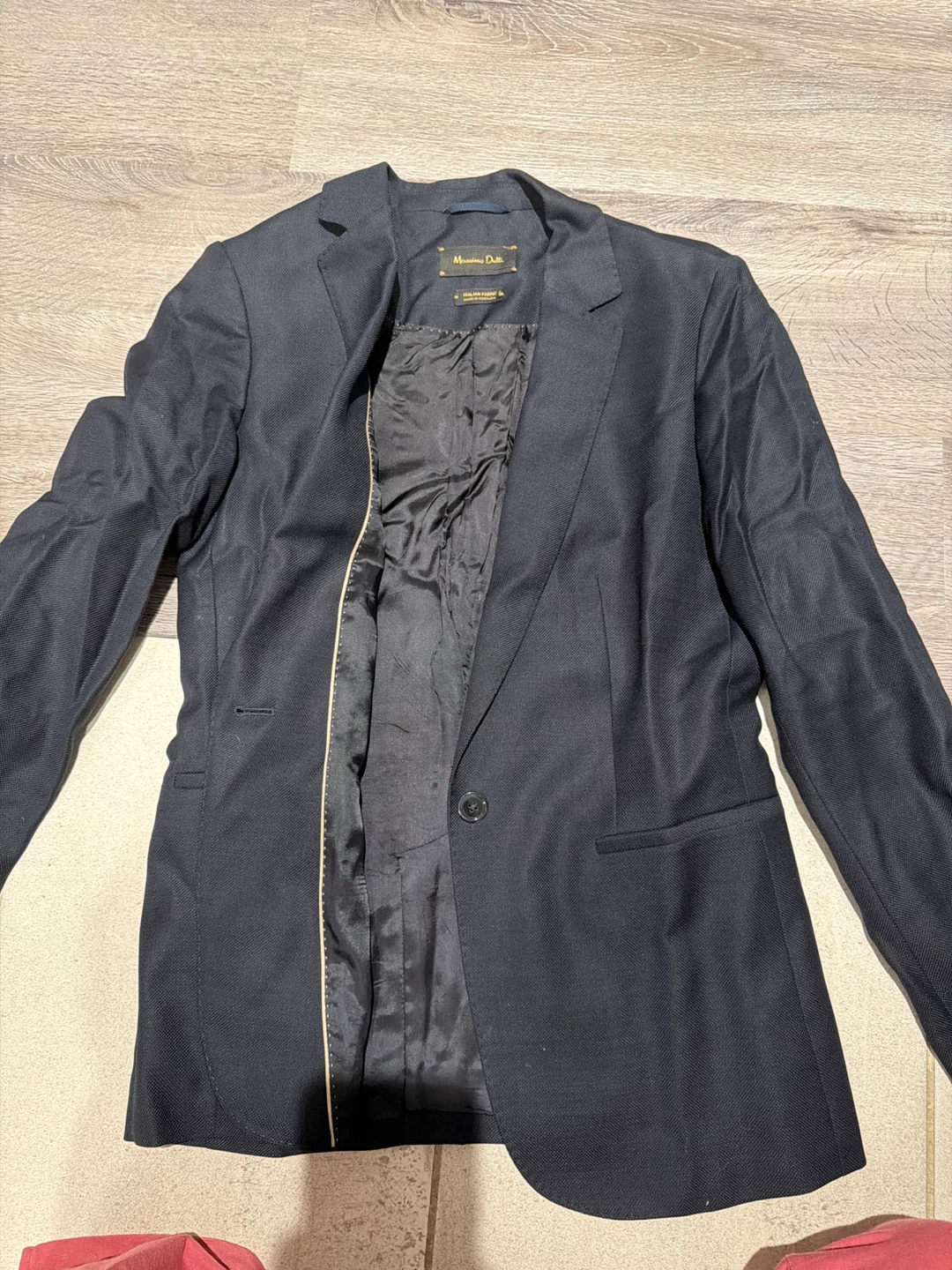 Massimo Dutti Navy Blazer Size 6