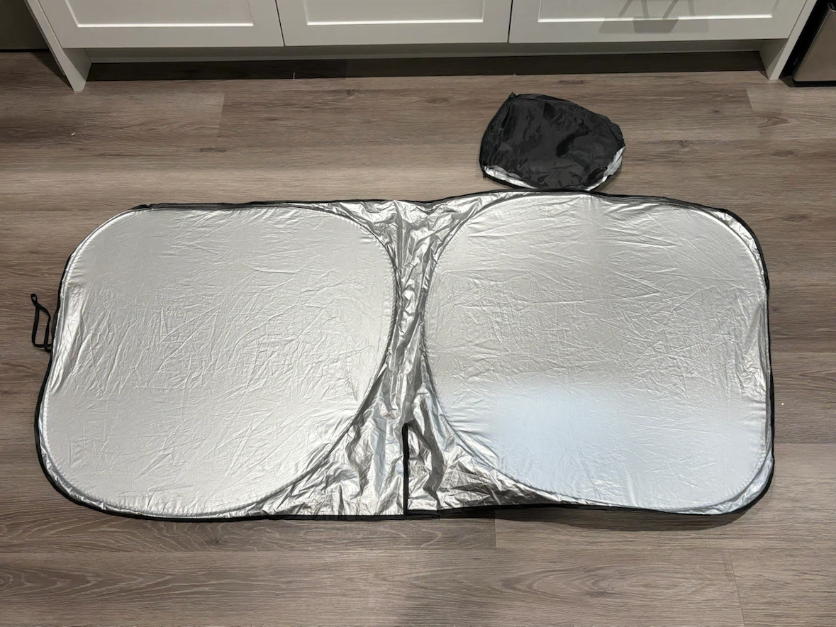 Car Windshield Sun Shade Collapsible - photo 2