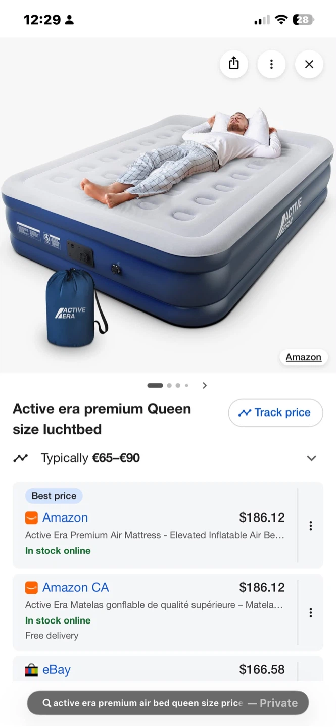 Active Era Premium Queen Air Bed - photo 2