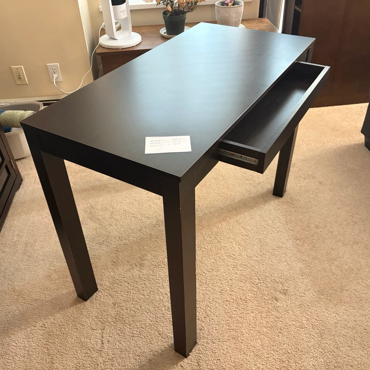 Black Writing Desk - photo 2