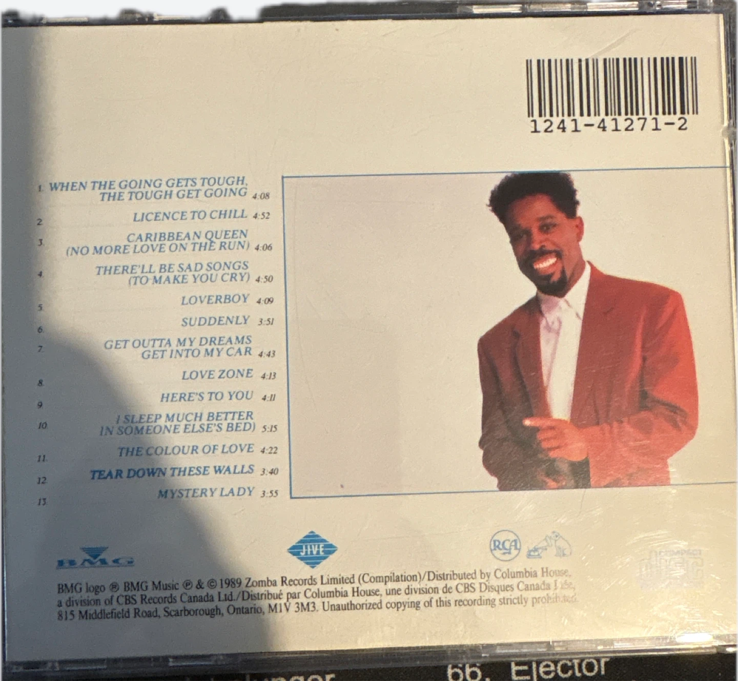 Billy Ocean Greatest Hits CD - photo 3