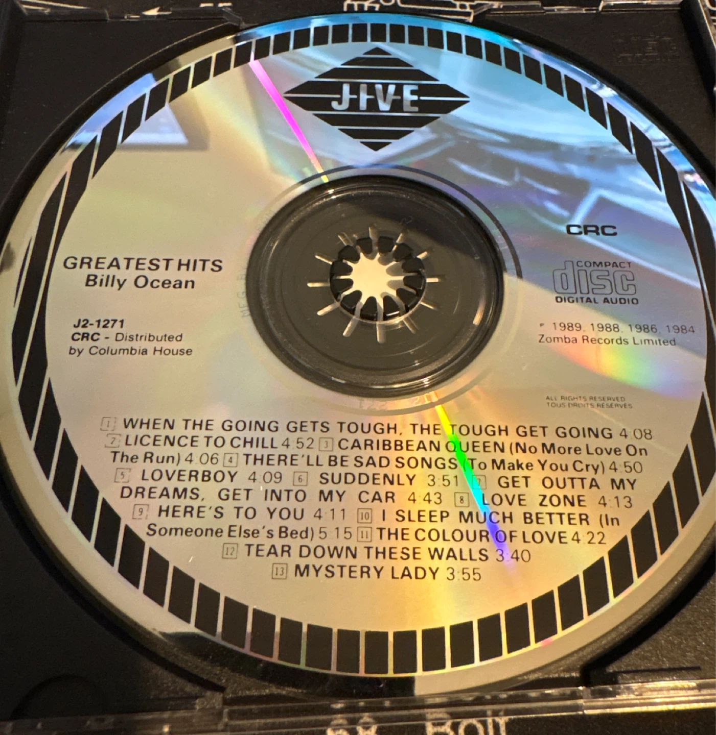 Billy Ocean Greatest Hits CD - photo 2