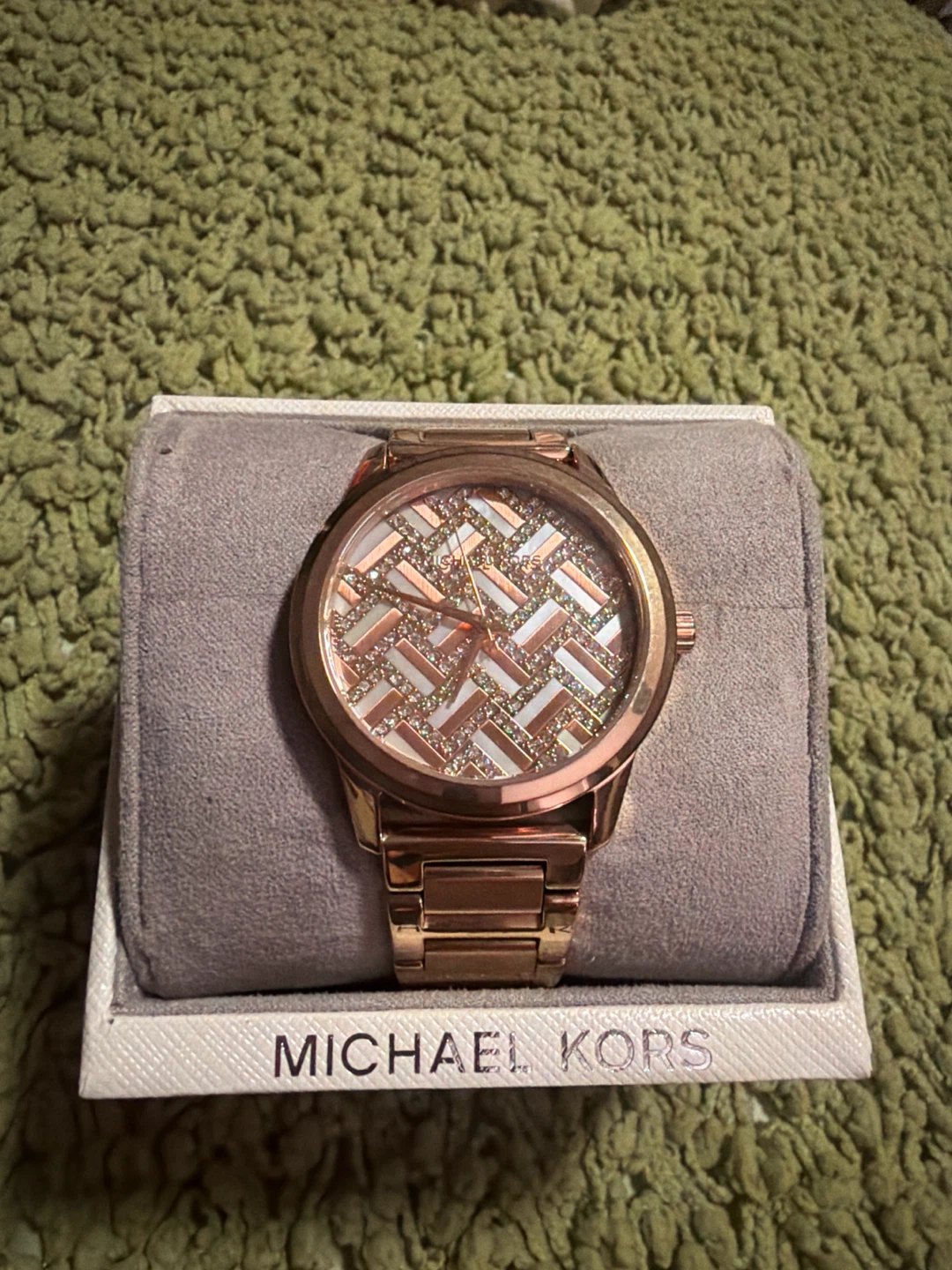 Michael Kors rose gold watch