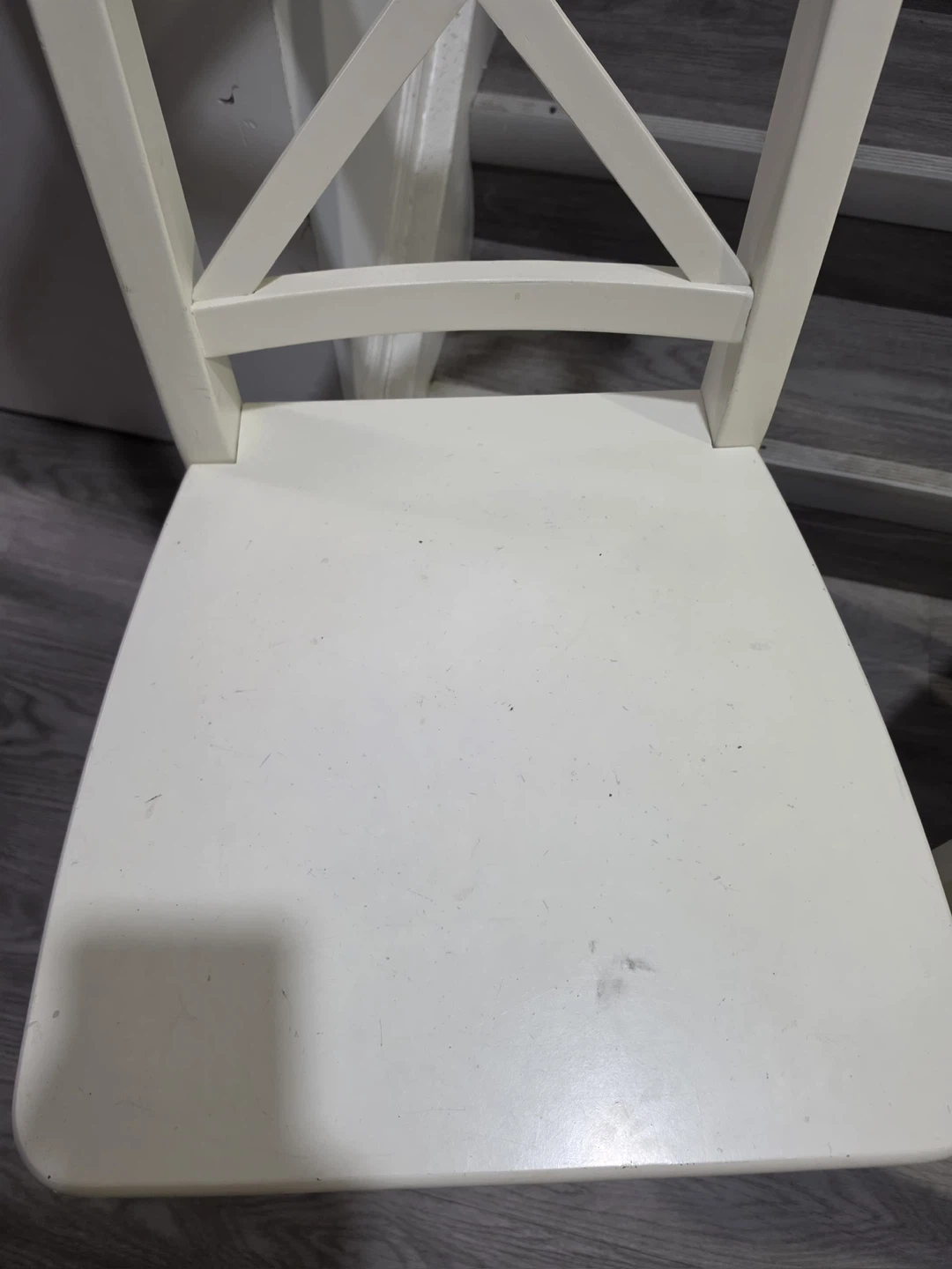 IKEA INGOLF white dining chairs - Set of 2 - photo 5