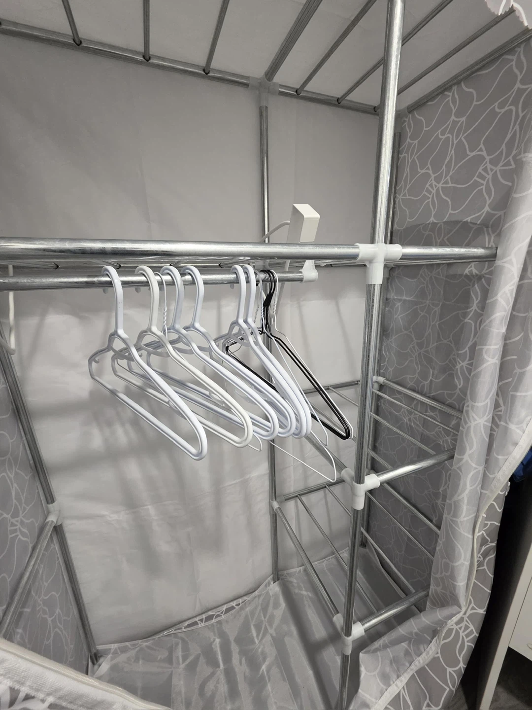 Portable Fabric Wardrobe Closet Organizer - photo 5