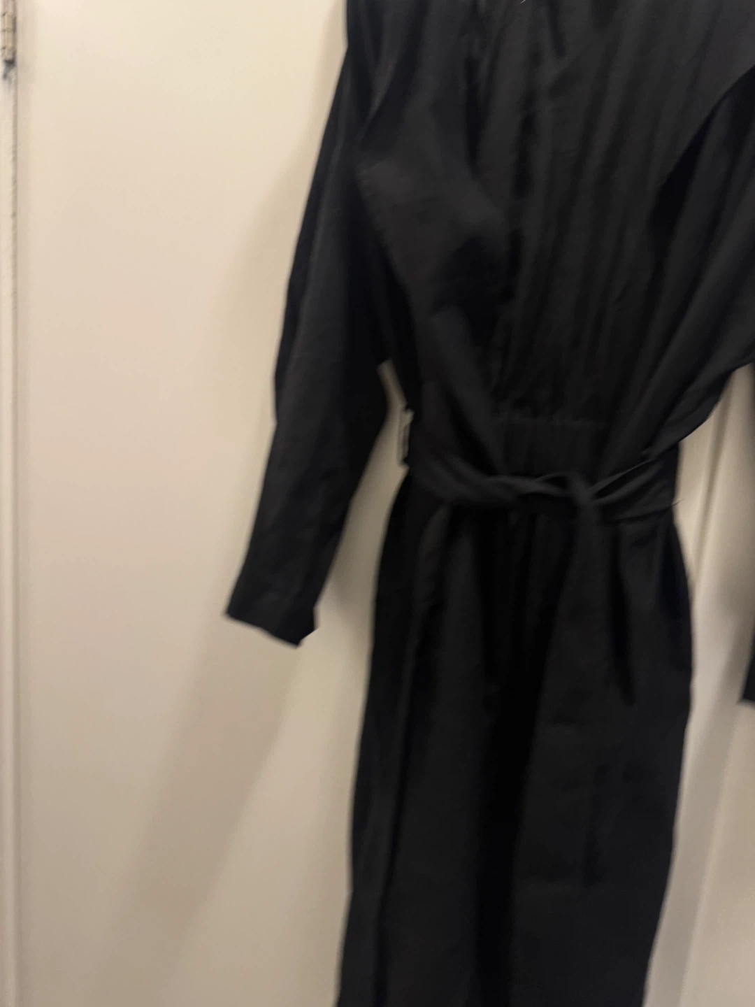 H&M Black Trench Coat - photo 4