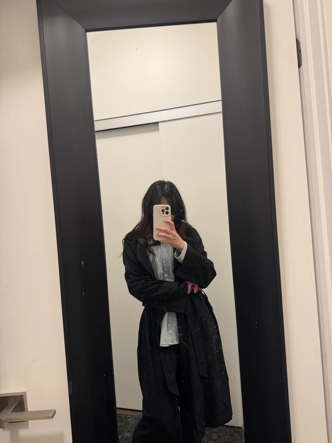 H&M Black Trench Coat - photo 2