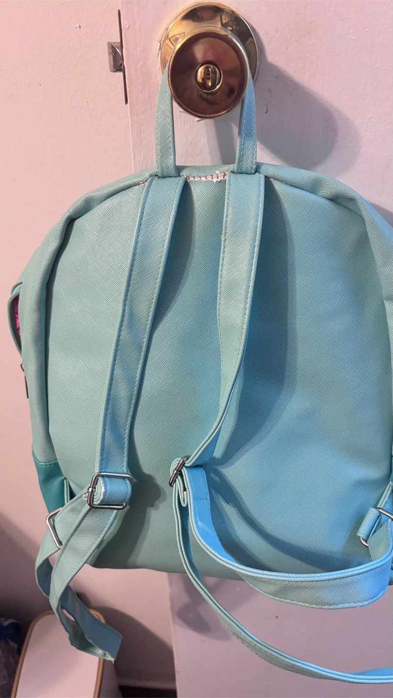 Origami Owl Two-Tone Blue Backpack - photo 4