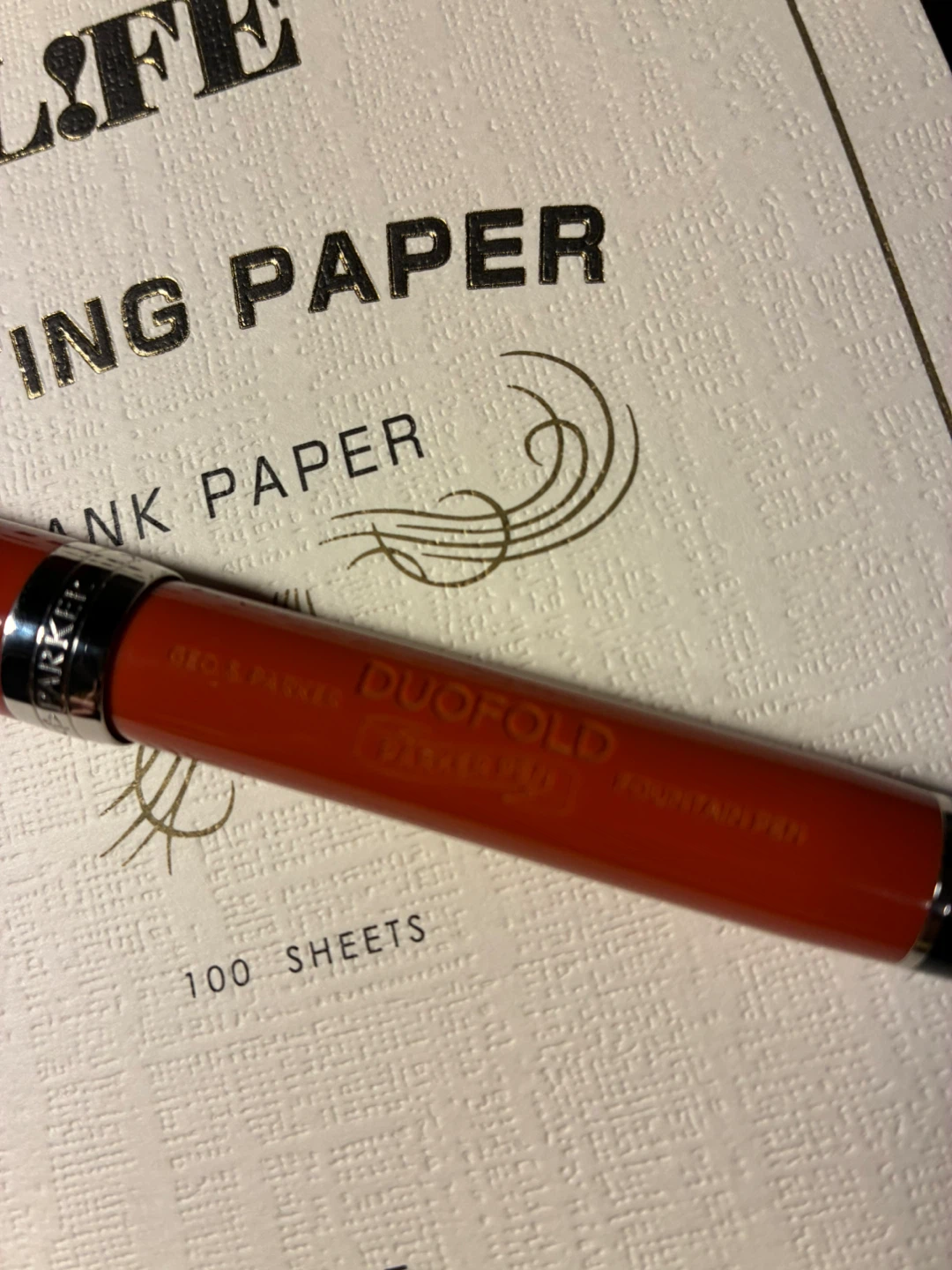 Parker Duofold Centennial Fountain Pen (Big Red) - photo 3