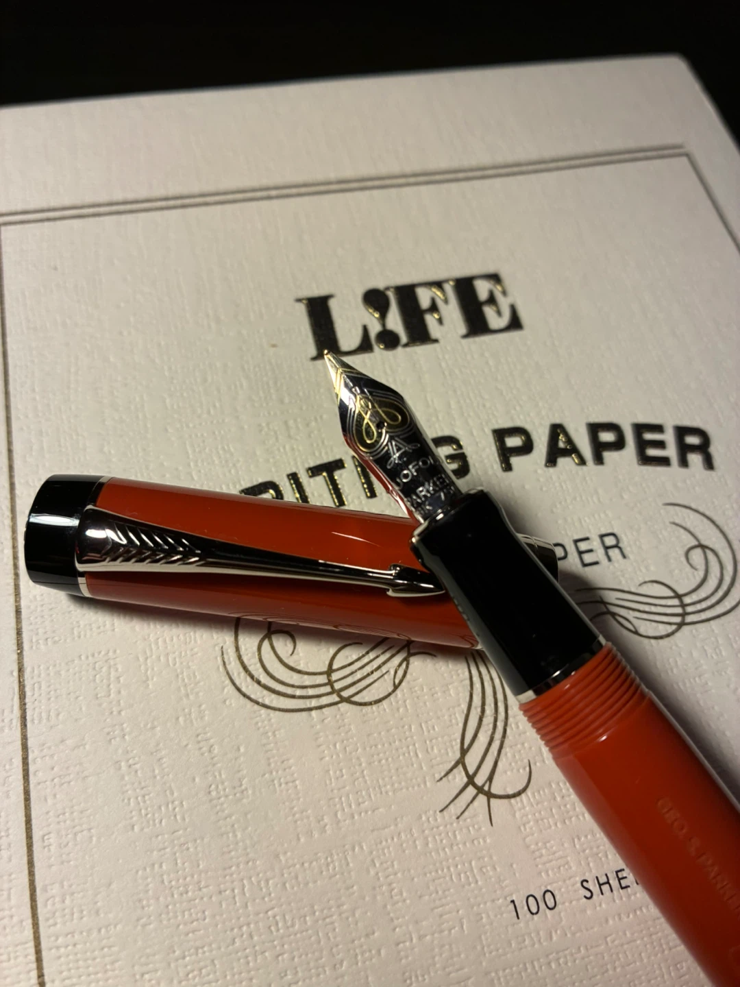 Parker Duofold Centennial Fountain Pen (Big Red) - photo 4