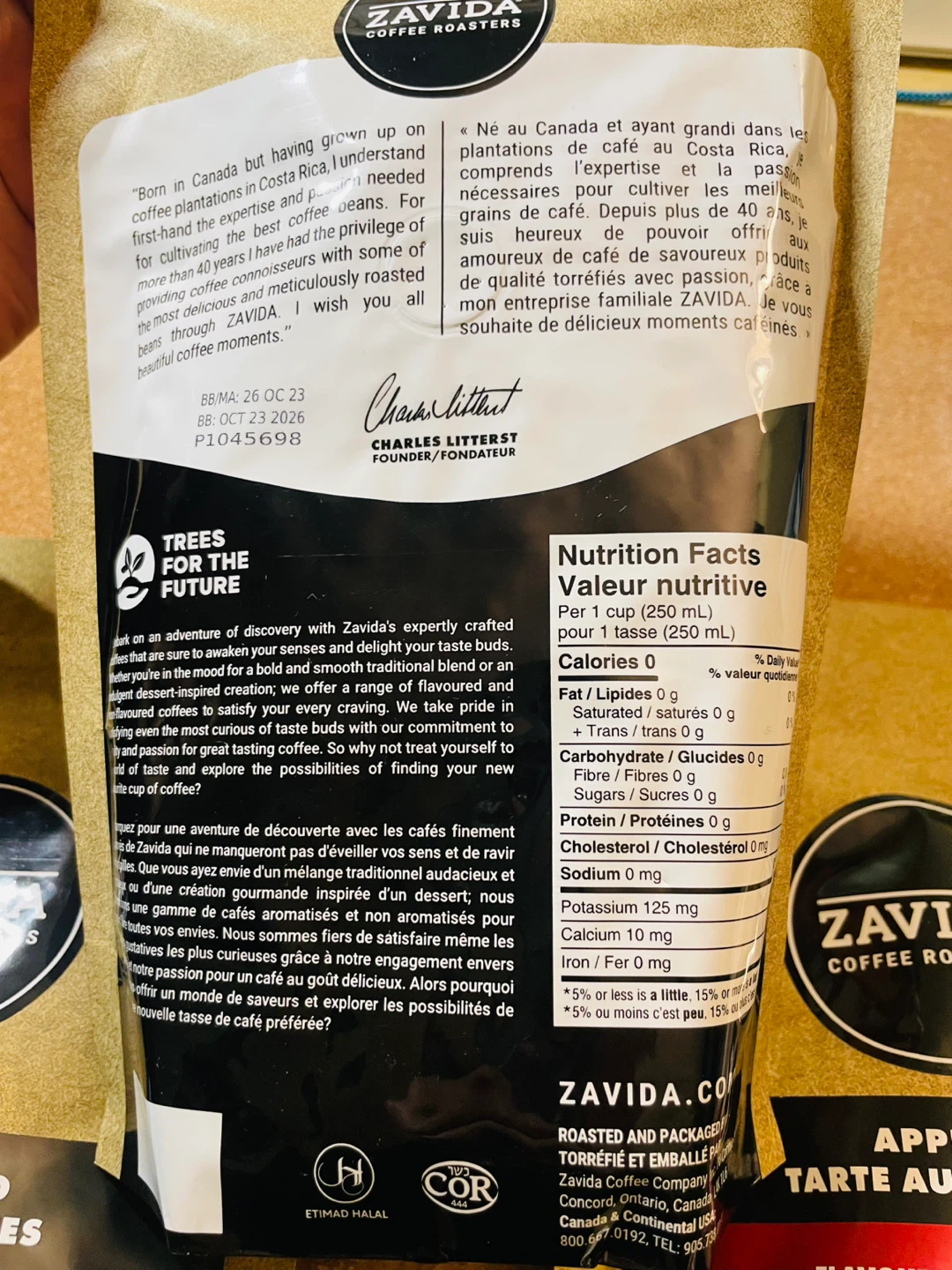 Zavida Coffee Roasters Flavoured Coffee 340g - photo 5