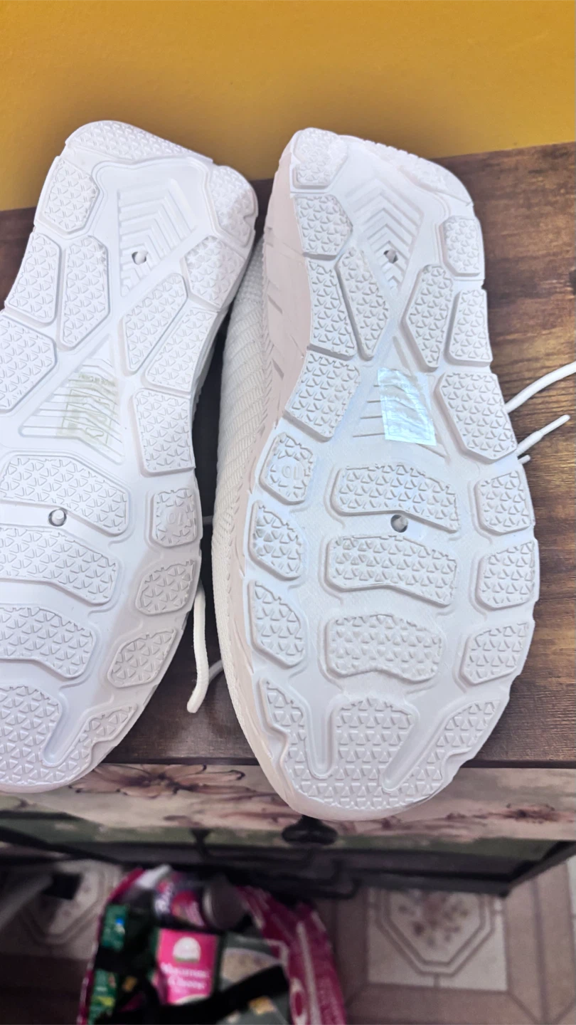 Sole Mates White Knit Sneakers Size 10 - photo 4