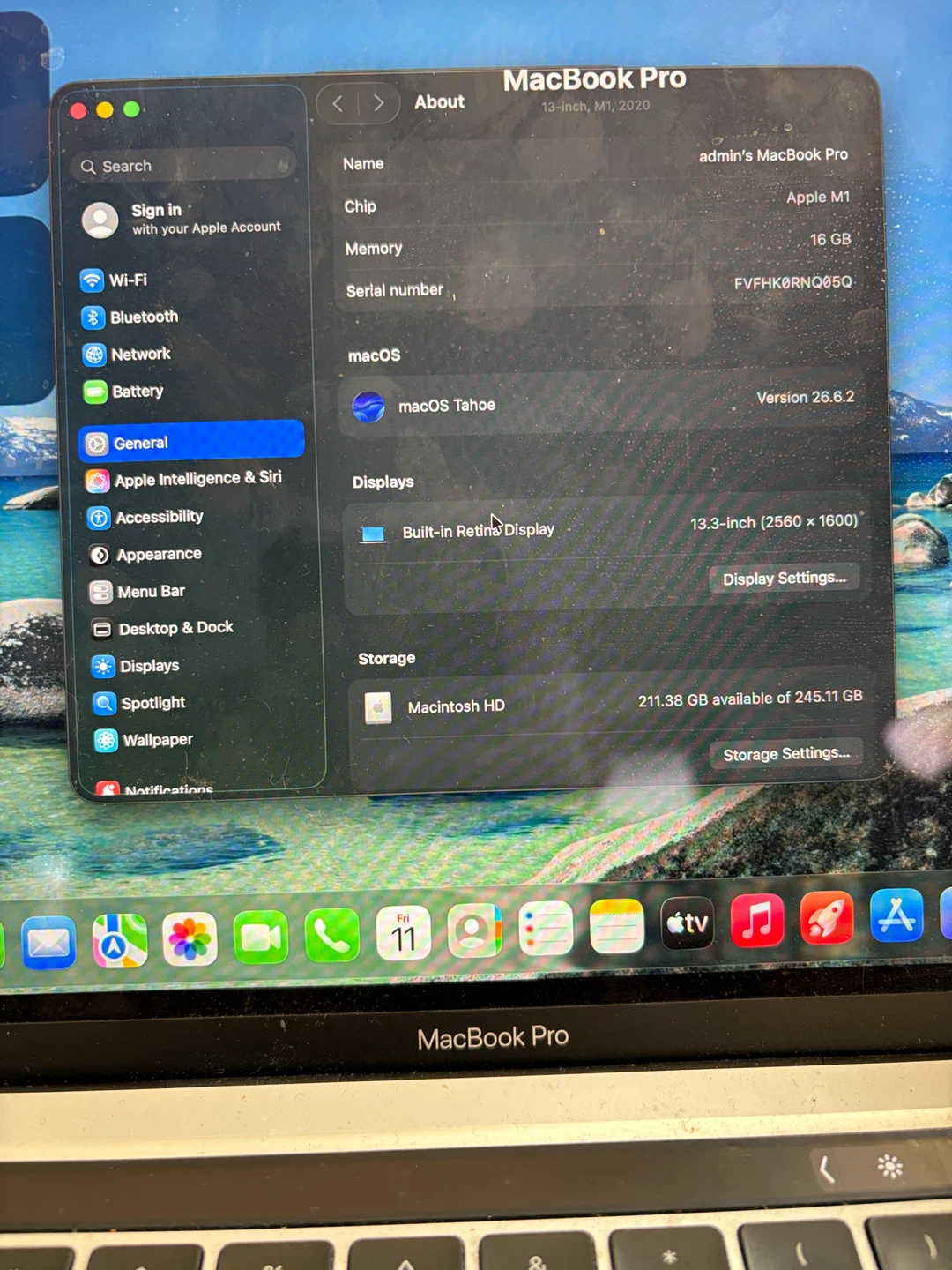 2020 MacBook Pro 13-inch M1 - photo 3