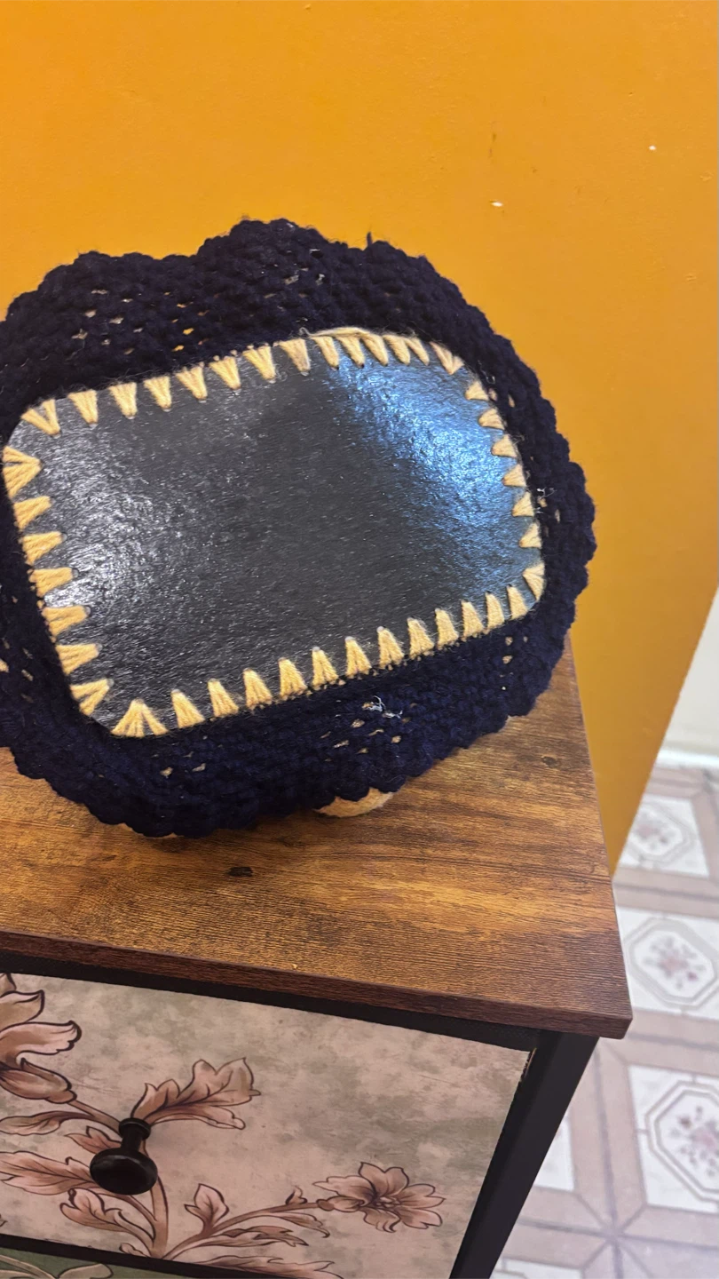 Handmade Crochet Chicken Egg Holder - photo 5