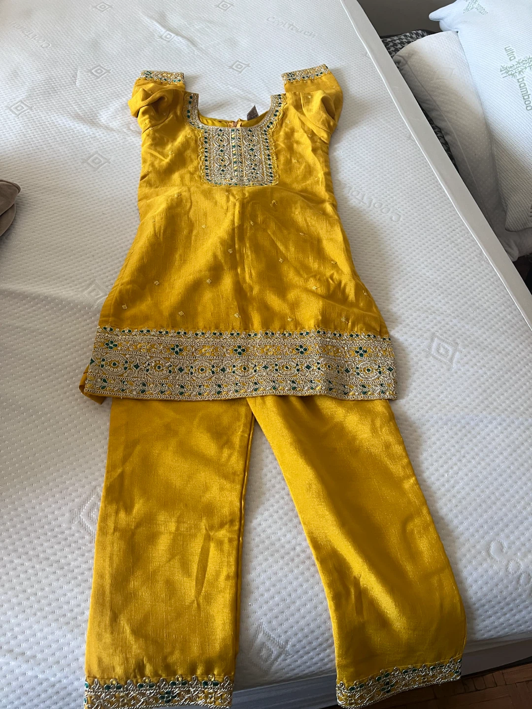 Yellow Traditional Punjabi Suit