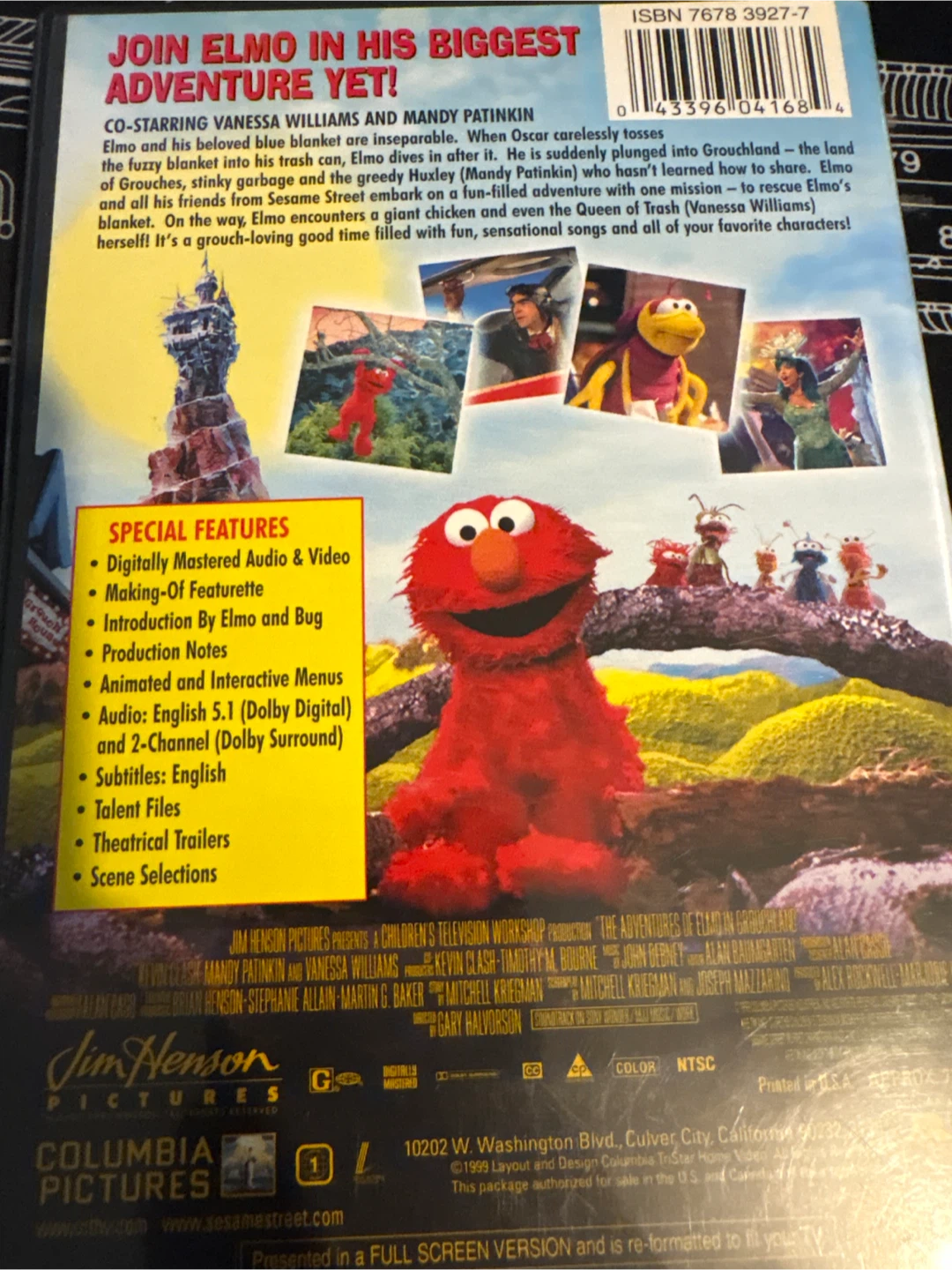 The Adventures of Elmo in Grouchland DVD - photo 3
