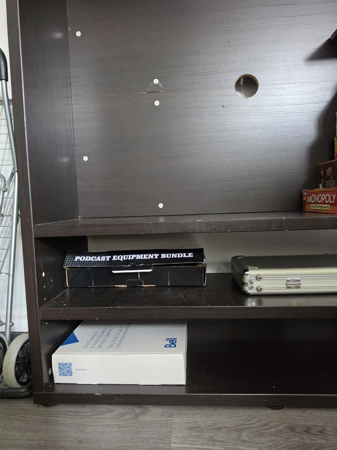 TV Stand and Entertainment Shelf - photo 4