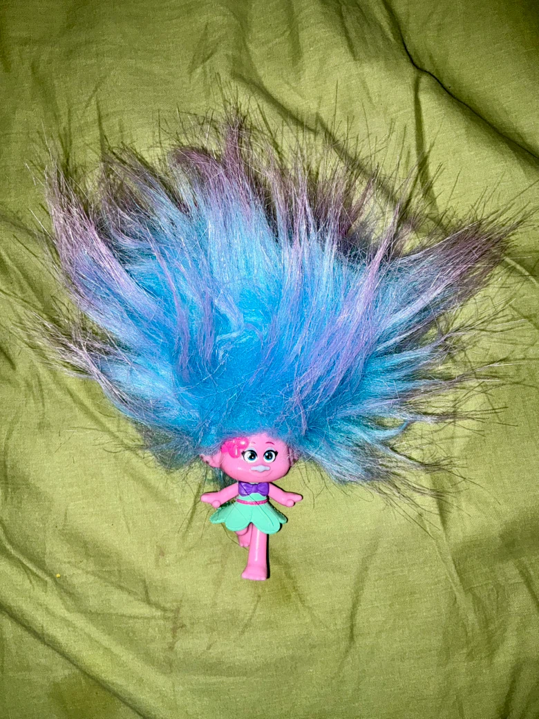 DreamWorks Trolls Poppy keychain figure