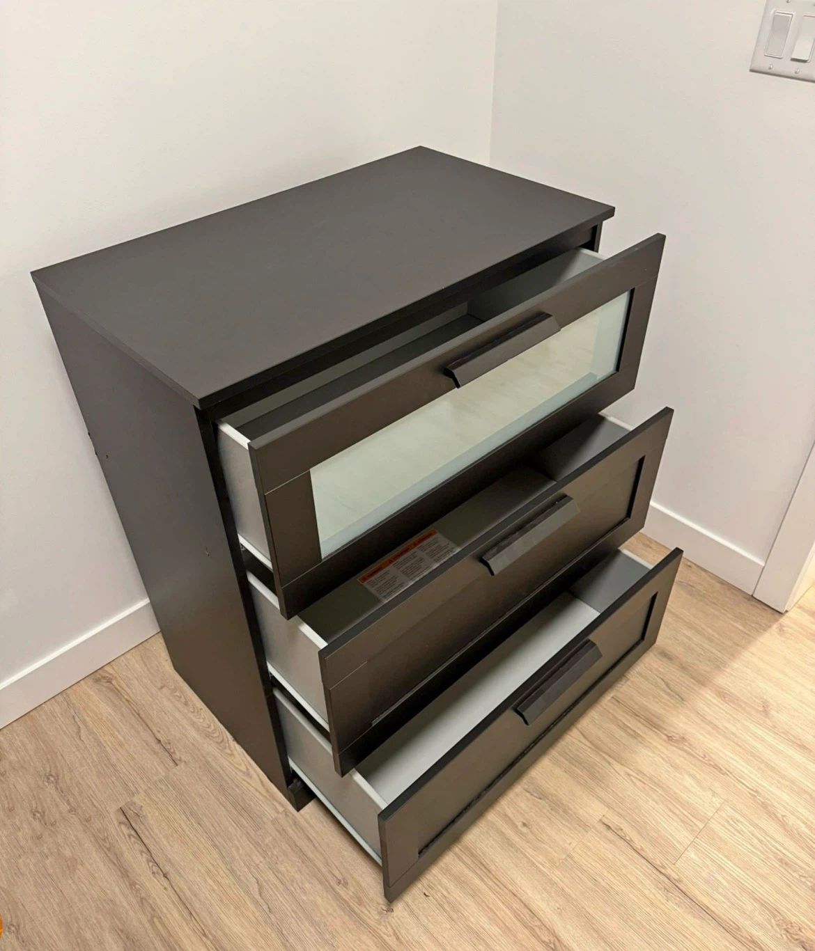 IKEA Dresser with 3 drawers - photo 2