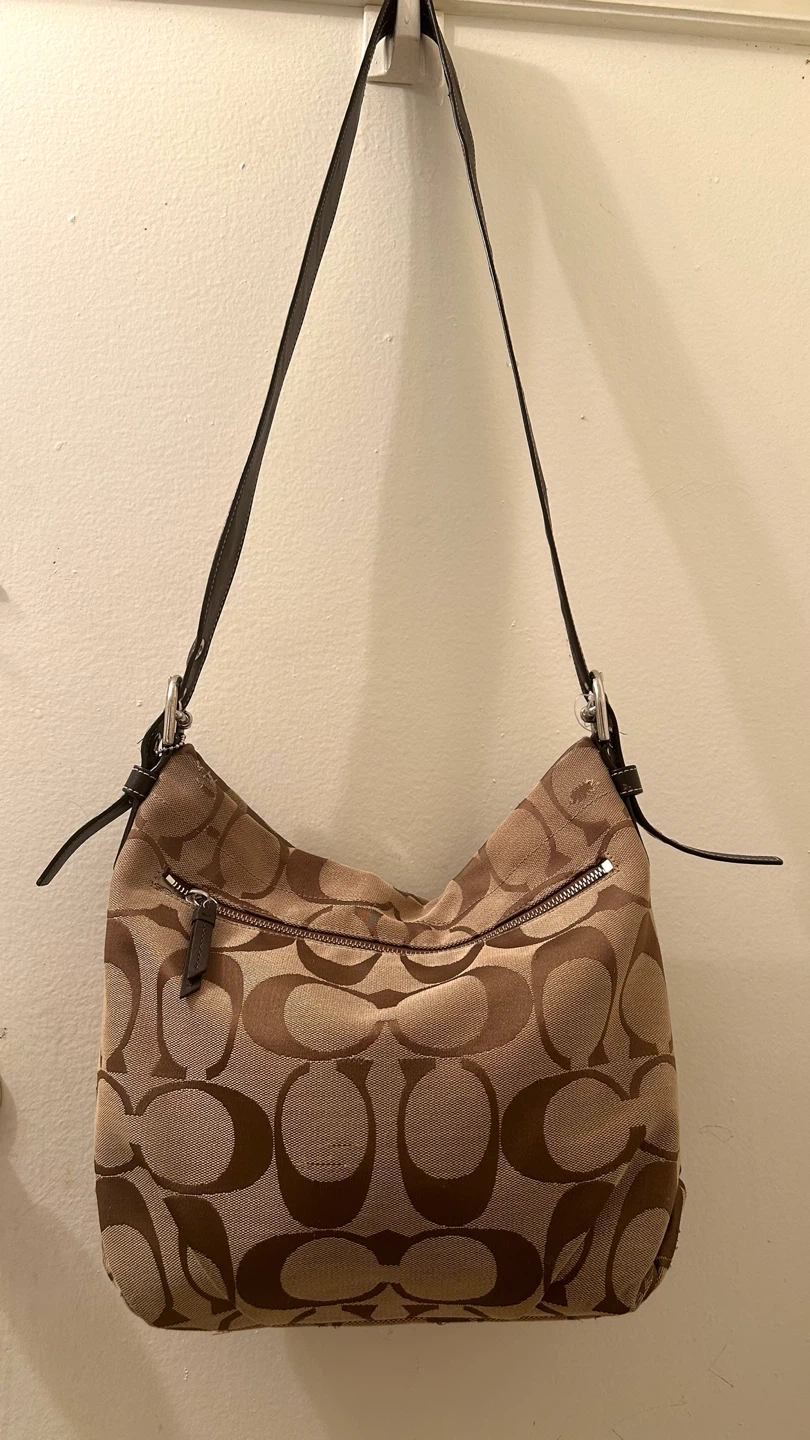 Coach Signature Hobo Bag