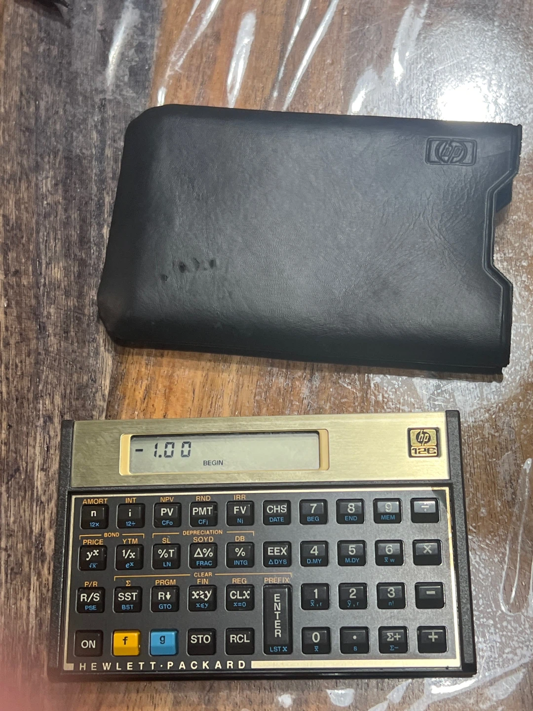 Hewlett Packard 12C Financial Calculator