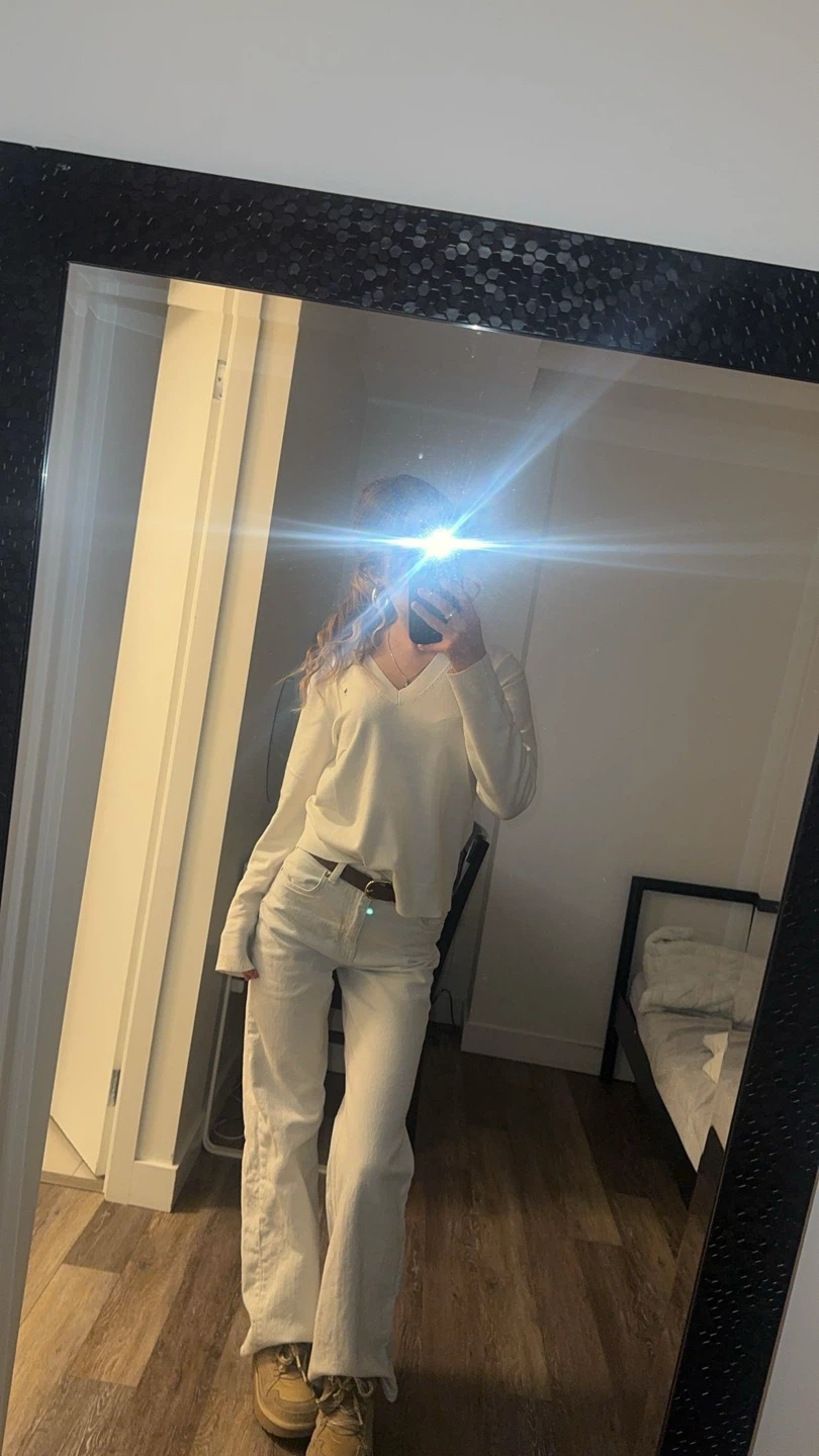 White jeans