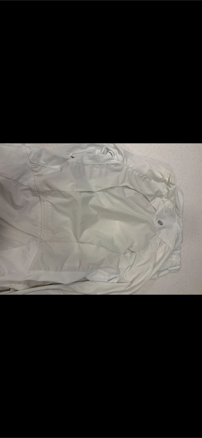 Lululemon White Zip-Up Jacket - photo 2